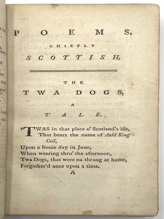 Poems Chiefly in the Scottish Dialect