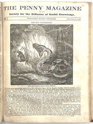 The Penny Magazine, Vol. I, Nos. 1 - 48, 1832