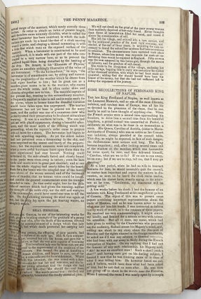 The Penny Magazine, Vol. I, Nos. 1 - 48, 1832