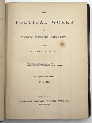 The Poetical Works (4 Vols.)