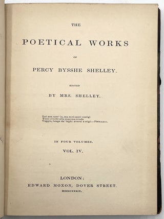 The Poetical Works (4 Vols.)