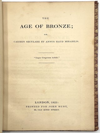 The Age of Bronze