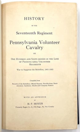 History of the Seventeenth Regiment