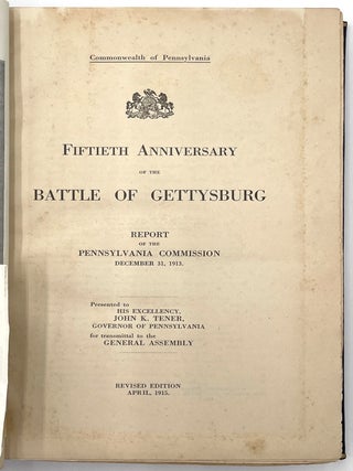 Fiftieth Anniversary of the Battle of Gettysburg