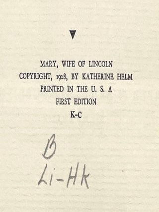 The True Story of Mary, Wife of Lincoln