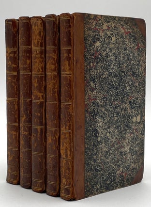 Item #1884 The Works of the Right Honourable Lord Byron, 5 Vols. Lord Byron