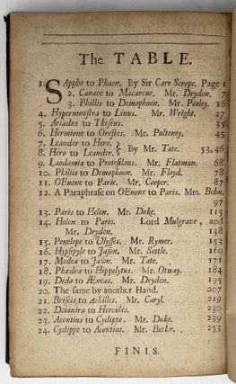 Ovid's Epistles, Translated by Several Hands