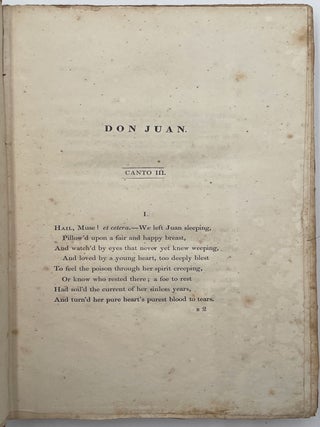 Don Juan, Cantos III, IV, V