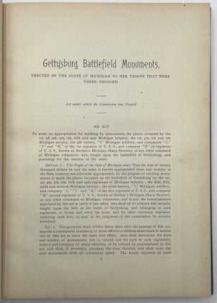 Michigan at Gettysburg