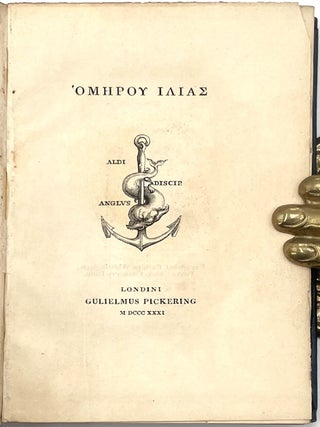 Ilias et Odyssea, 2 Vols.