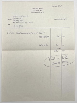 Some Communications of Broad Reference [Signed]