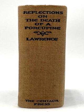 Reflections on the Death of a Porcupine