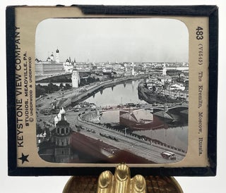Group of 34 Glass Travel Slides Depicting Views of Pre-Bolshevik Era Russia, circa 1895 - 1915