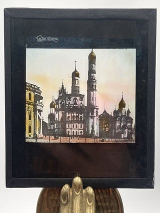 Group of 34 Glass Travel Slides Depicting Views of Pre-Bolshevik Era Russia, circa 1895 - 1915