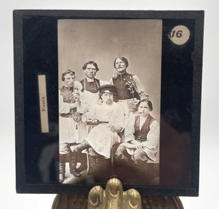 Group of 34 Glass Travel Slides Depicting Views of Pre-Bolshevik Era Russia, circa 1895 - 1915