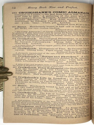 Estes and Lauriat’s 8th Annual Holiday Catalogue of Books, 1886