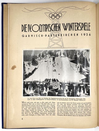 Die Olympischen Spiele 1936 in Berlin und Garmisch-Partenkirchen