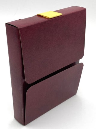 Book-Shaped Sample Slipcase from Park Book Shop, 1967