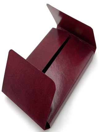 Book-Shaped Sample Slipcase from Park Book Shop, 1967