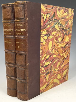 Item #201 Géographie Militaire (2 Vols.). A. Marga