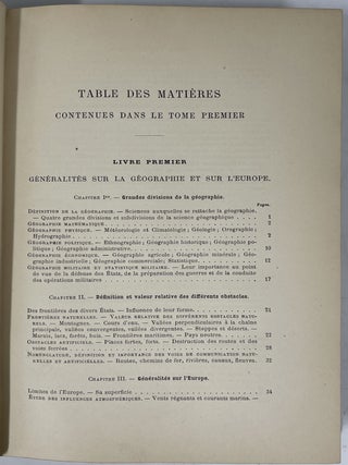 Géographie Militaire (2 Vols.)