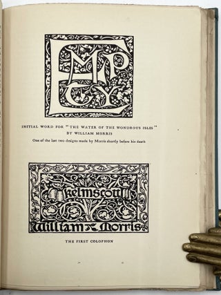 The Kelmscott Press and William Morris Master-Craftsman