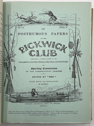 A Bibliography of the Periodical Works of Charles Dickens