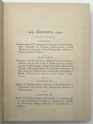 Campaigns and Battles of the Sixteenth Regiment, Tennessee Volunteers
