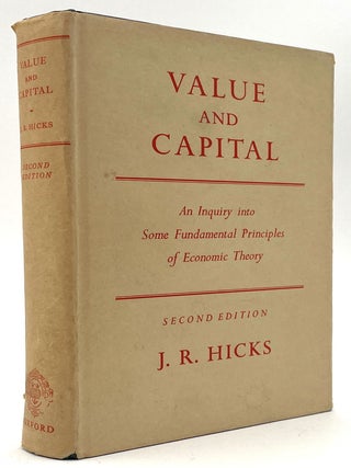 Item #2071 Value and Capital. J. R. Hicks