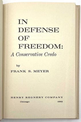 In Defense of Freedom