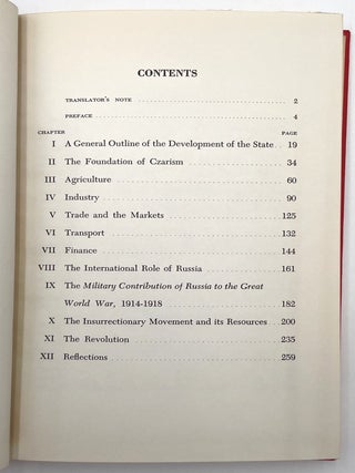 Czarism and Revolution