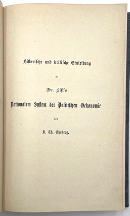 Das Nationale System der Politischen Oekonomie