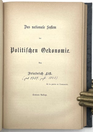 Das Nationale System der Politischen Oekonomie