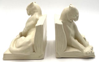 Pair of Rookwood Pottery Bookends, 1951