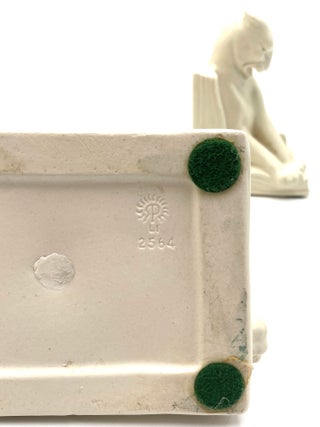 Pair of Rookwood Pottery Bookends, 1951