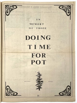 Marijuana Monthly, Issue No. 1