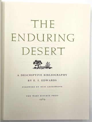 The Enduring Desert