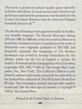 The Brothers Karamazov
