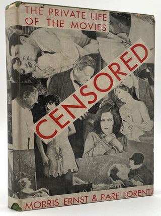 Item #2178 Censored. Larry McMurtry Collection, Morris L. Ernst, Pare Lorentz