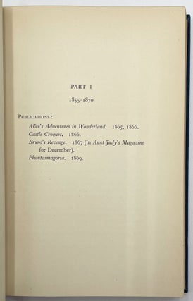 Letters of Lewis Carroll