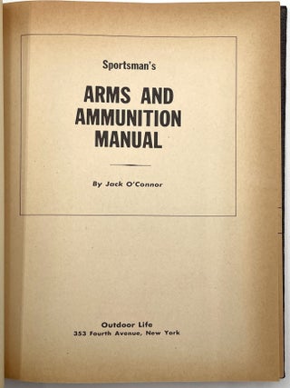 Sportsman's Arms and Ammunition Manual