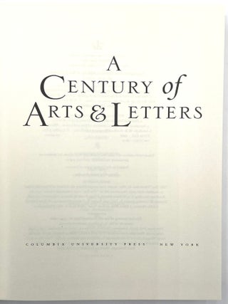 A Century of Arts & Letters