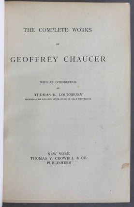 The Complete Works of Geoffrey Chaucer