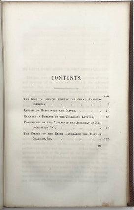 Franklin: Before the Privy Council...