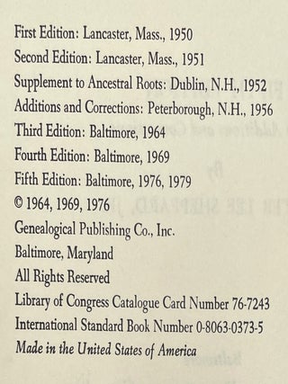 Ancestral Roots of Sixty Colonists