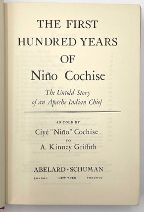 The First Hundred Years of Nino Cochise