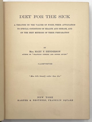 Diet for the Sick