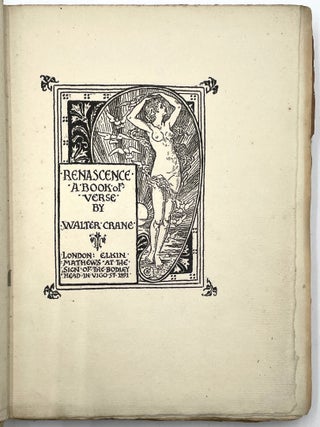 Renascence: A Book of Verse
