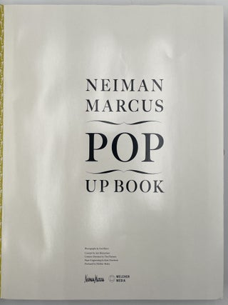 Neiman Marcus Pop Up Book: 100th Anniversary