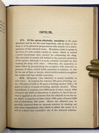 Hand Book of Practical Assaying of Drugs and Galenicals